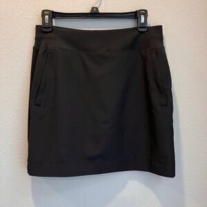 Member’s Mark Ladies Stretch Active Skort Size M Black New Without Tags